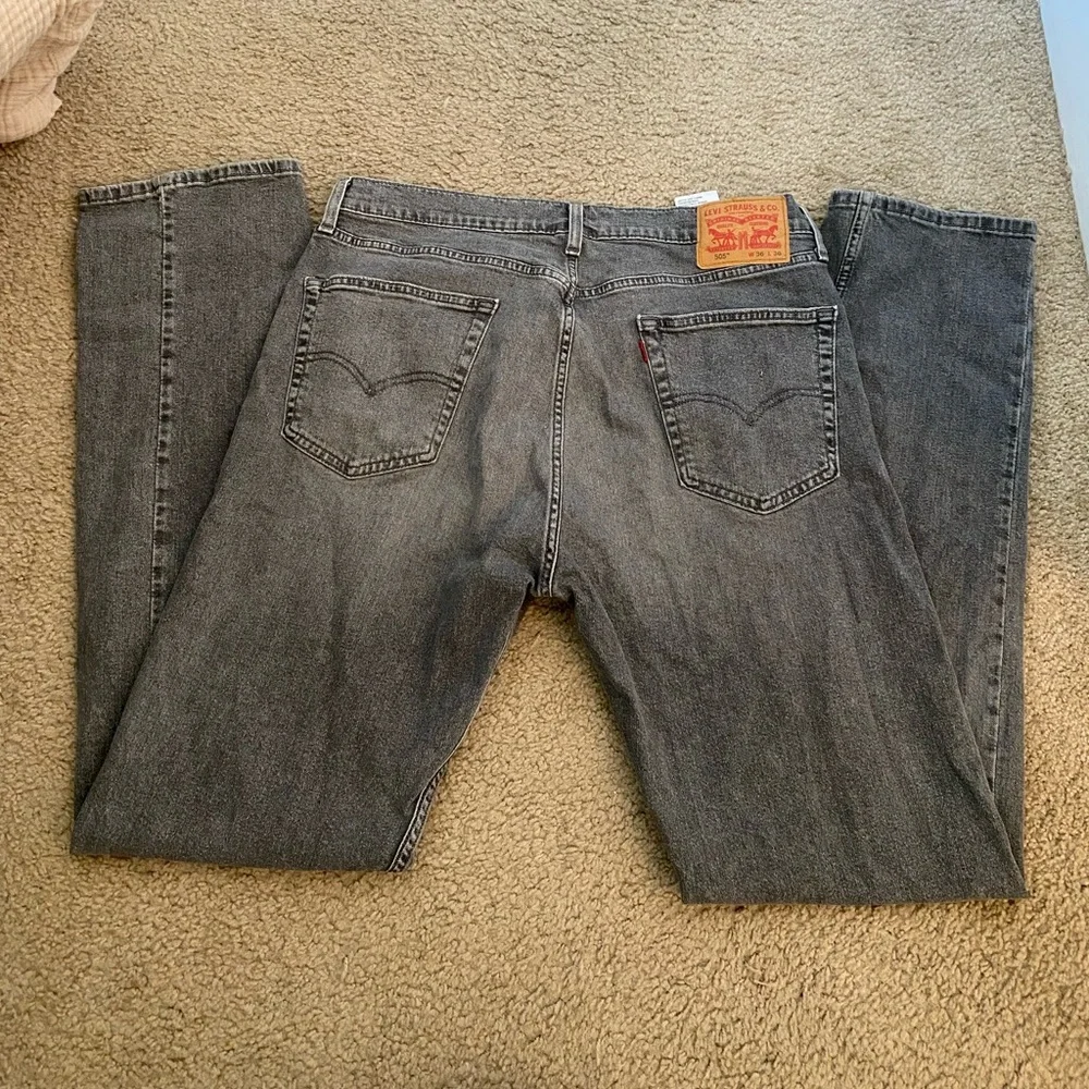 Levi’s Men's 505 Regular Fit Stretch Jeans‎
